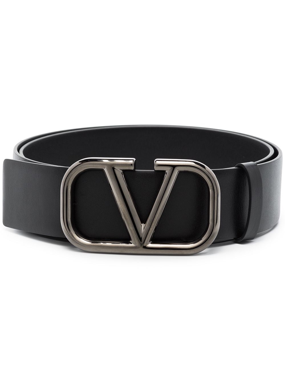 Valentino Garavani Reversible Black & Blue Vlogo Signature 40mm Belt Nero Ocean / 90