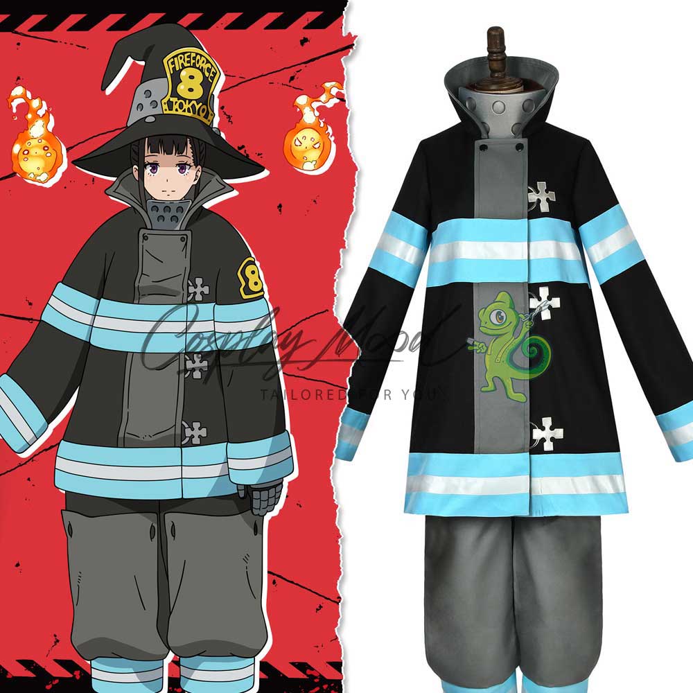 Fire Force Maki Oze uniform Cosplay Costume – Cosplaymood  - Cosplay su misura