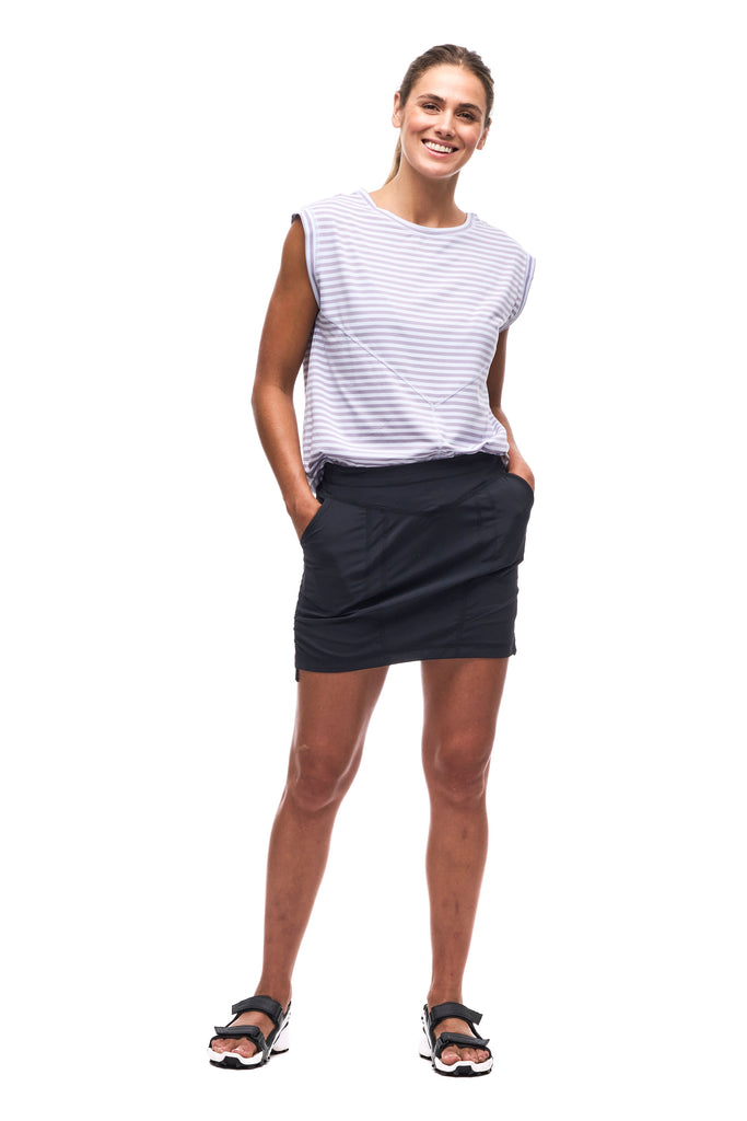 Buy IKKAI Women's High Waist Running Capri Nylon & Spandex Pack of 1IKKAI  Nylon & Spandex Capri, for Women's Side Pocket Pack of 1 Grey at