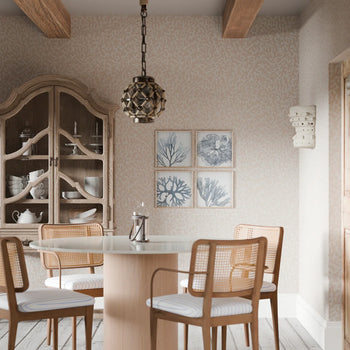 Coral Cove Wallpaper in Soft Spice