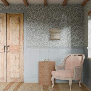 Coral Cove Wallpaper in Teal