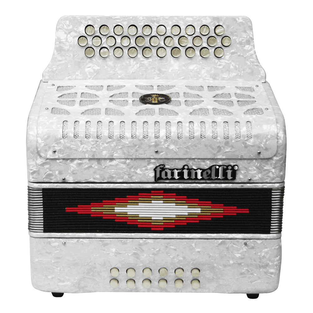 Farinelli Acordeon Diatonico Fa Color Blanco Modelo 3012faw – Sonoritmo  Audio profesional e Intrumentos musicales
