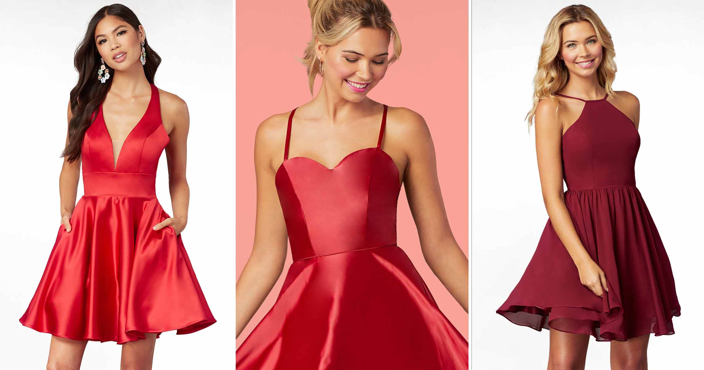 Red Homecoming Dresses