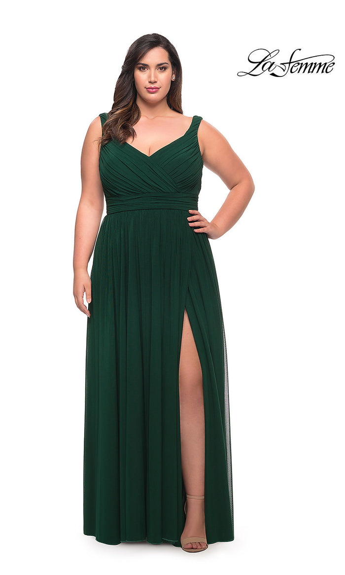 Plus size blush dresses