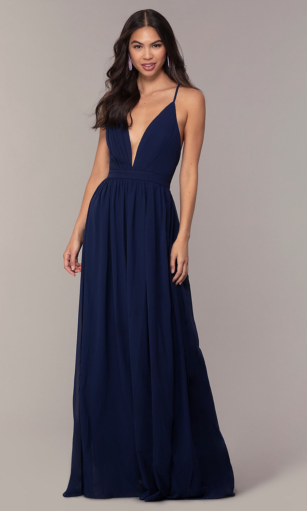 Strapless Ombre High-Low Prom Dress by La Femme