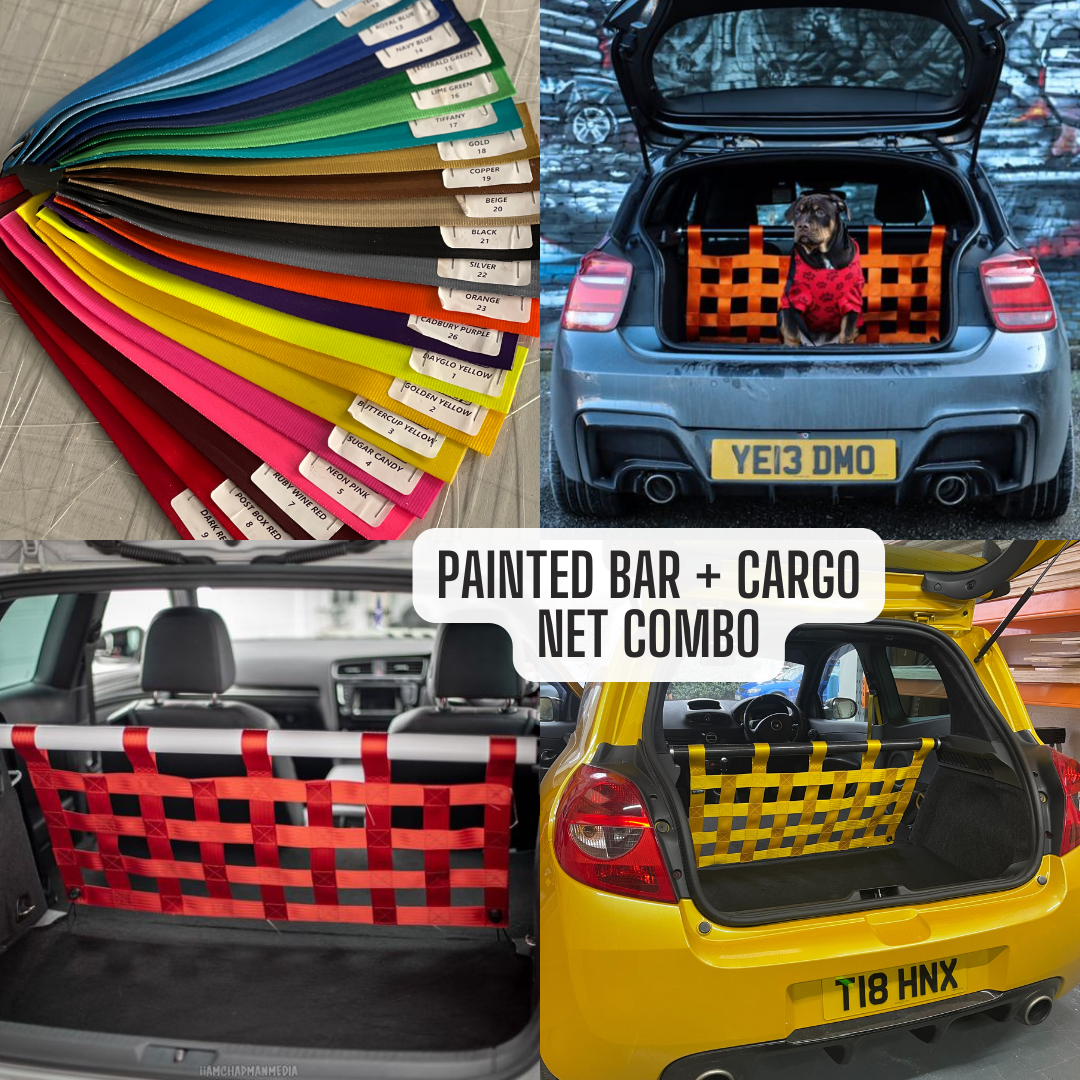 Renault Clio 197 / 200 Strut bar and Cargo net – JC Clubsport