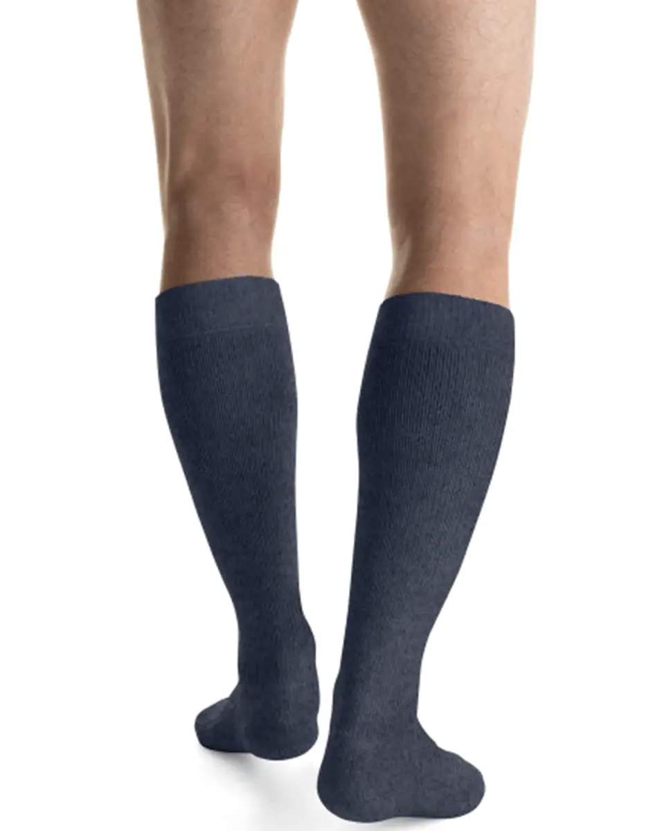 JOBST Activewear Compression Socks, 15-20 mmHg, Knee High, Small, Black