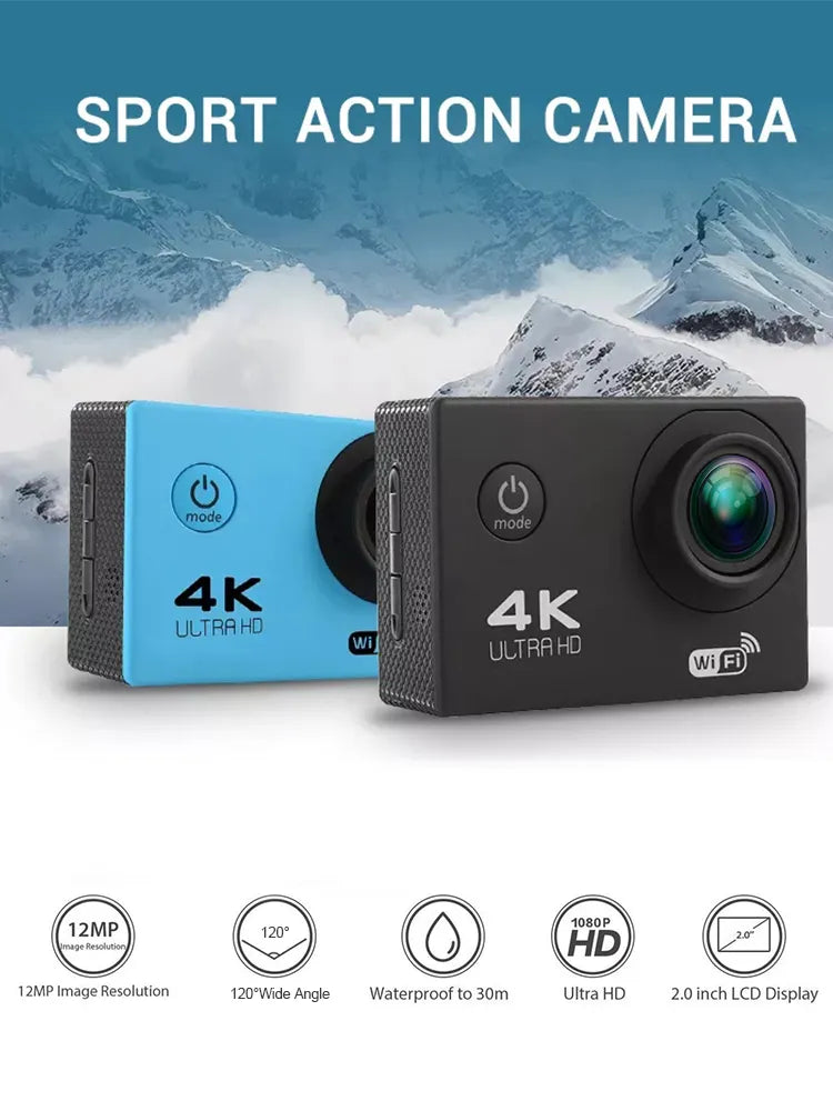 Cámara Acuática 4K Ultra HD -