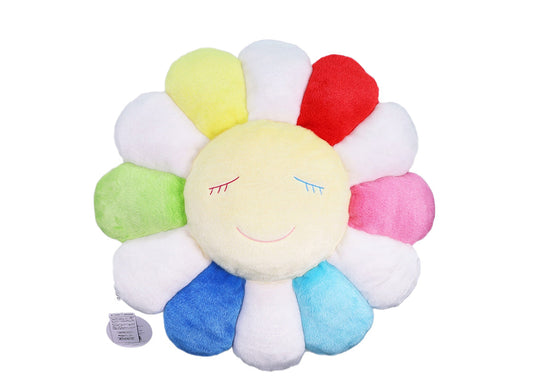 Takashi Murakami Flower Plush 30CM Rainbow/Yellow