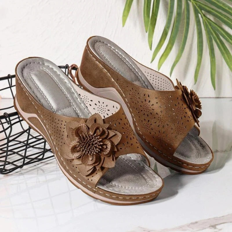 Kirsi™ | Comfortabele bloem sandalen