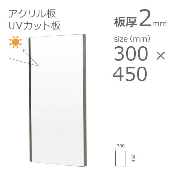 アクリル板 透明 クリアー両面マット 5mm 450×600 – アクリルストア.com