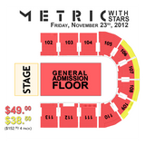 Metric Tour 2012