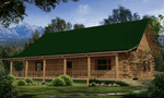 Log Cabin Floorplans