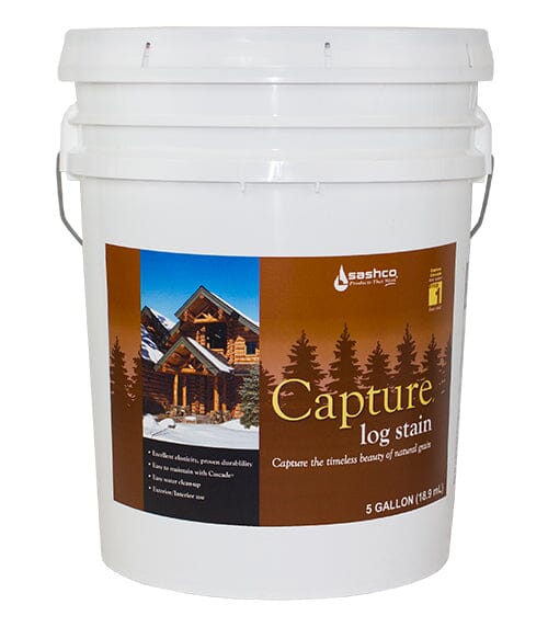 Capture Log Stain - 5 Gallons - FREE SHIPPING - Western Log Home Supply product image