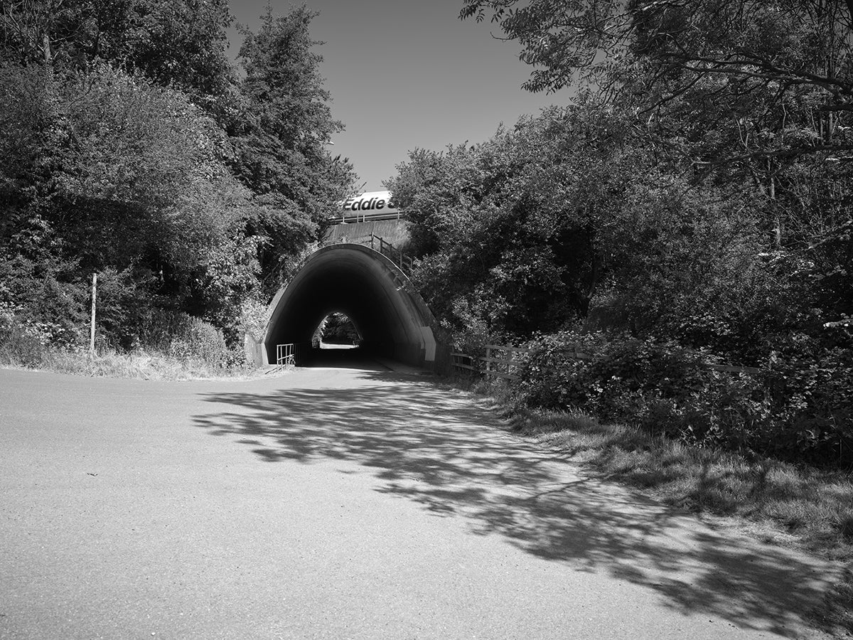Road tunnel underneath the M40 motorway, Stokenchurch, Buckinghamshire.