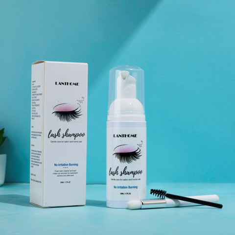 Eyelash shampoo