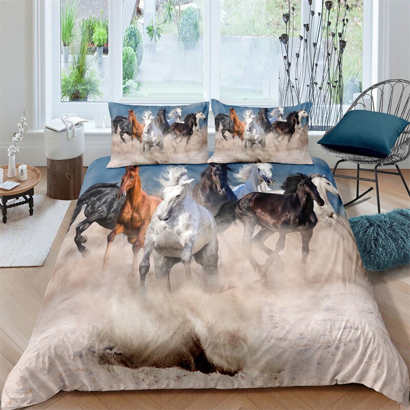 Housse De Couette 200x200, Couette Imprimée 3D Animal Noir Perroquet Motif  Parure De Lit en Microfibre, Housse De Couette avec Fermeture Éclair