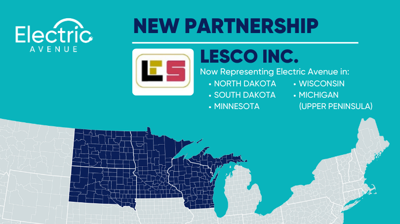 New Partnership with Lesco Inc. Announcement graphic