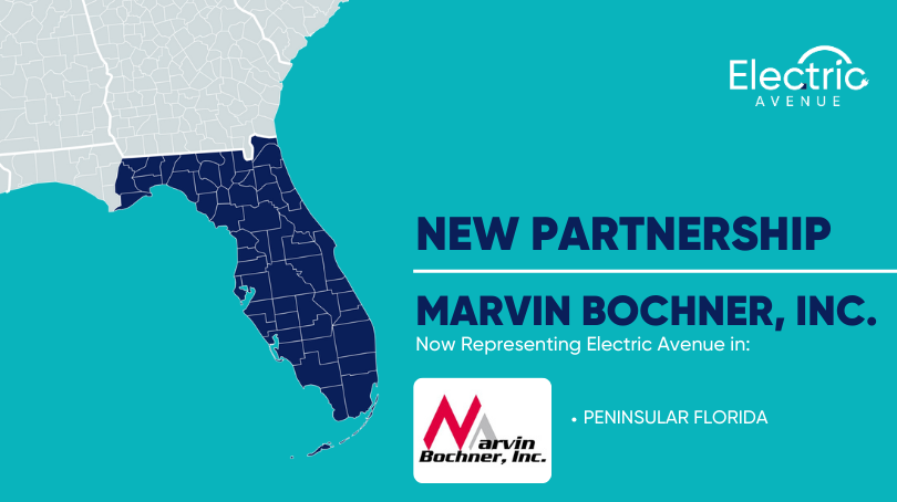 Electric Avenue Welcomes New Partnership with Florida Based Marvin Bochner Inc.