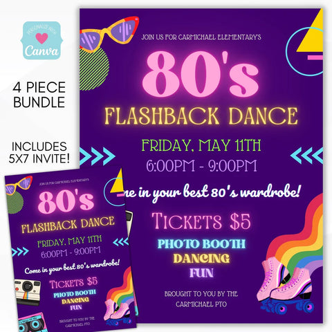 80s themed dance idea