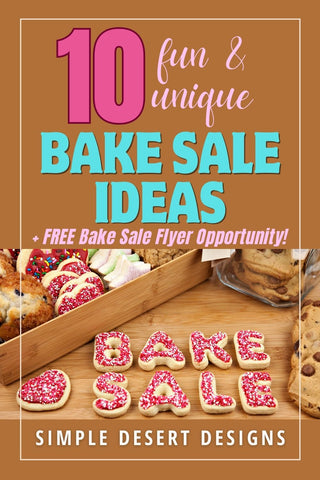 baked goods bake sale ideas