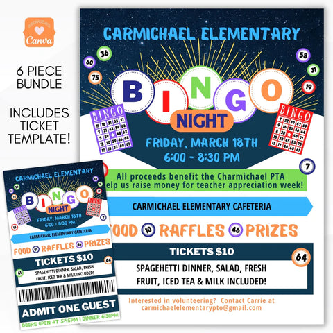 bingo night fundraiser