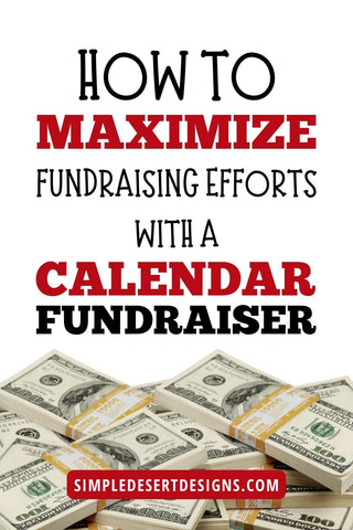calendar fundraiser template