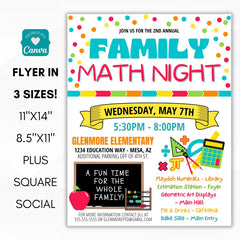 math night fundraiser