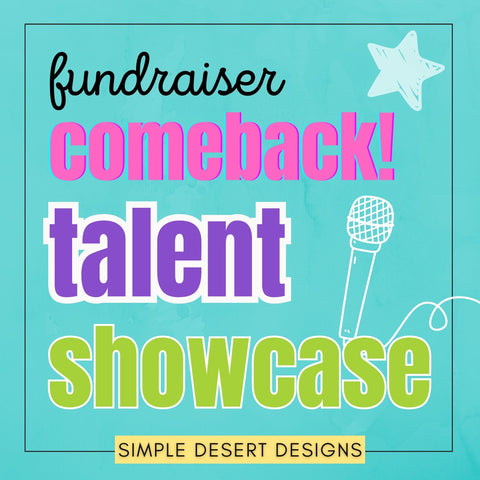 talent show flyers