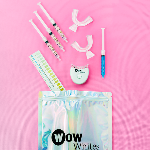 The wow whites teeth whitening kit