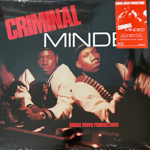 Boogie Down Productions - Criminal Minded (2LP) - BUMRUSH Vinyl Shop