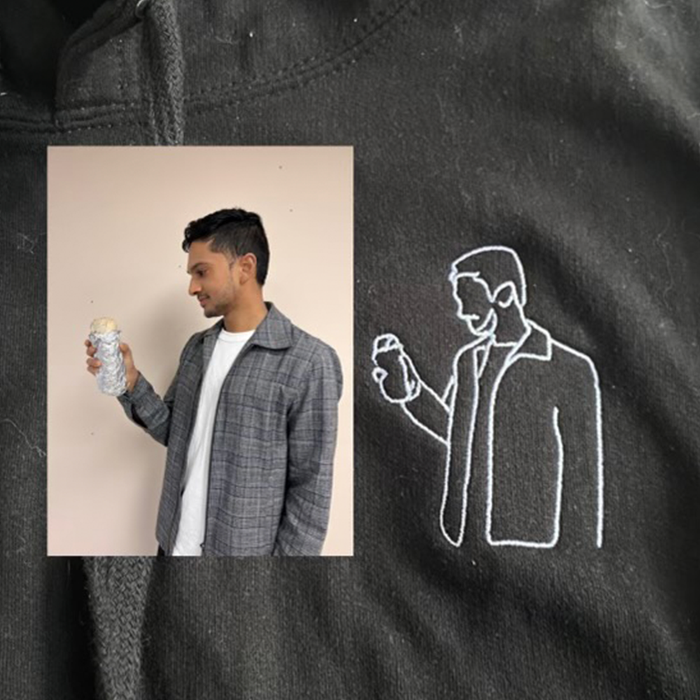 Custom Embroidered Hoodie - Picasso Threads product image