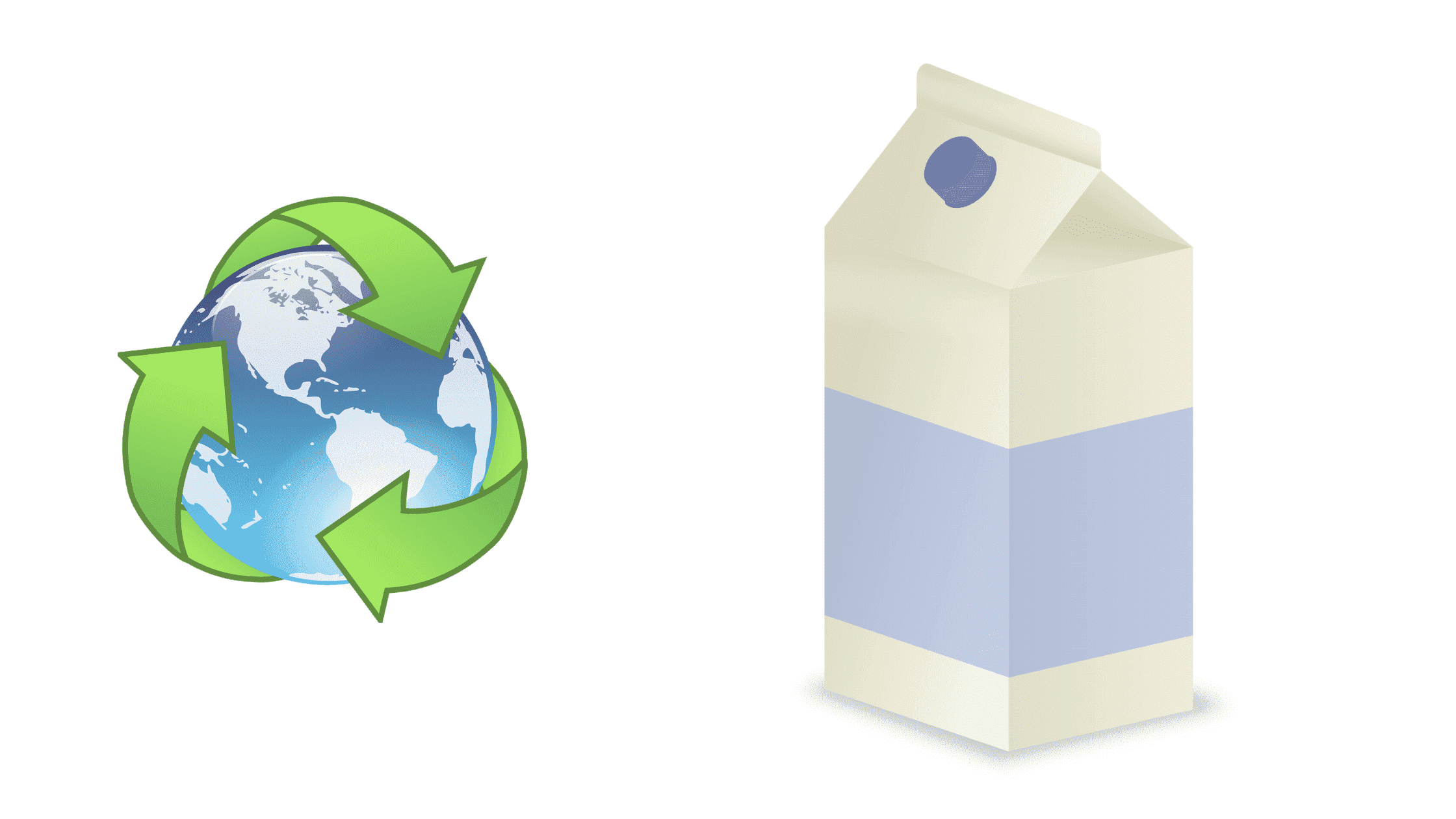 Carton de lait DIY