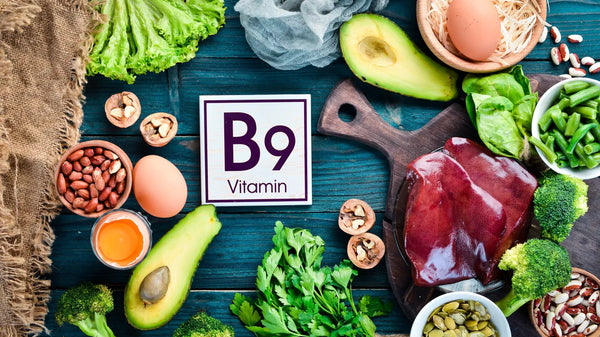 les différents bienfaits de la vitamine B9 sur la santé