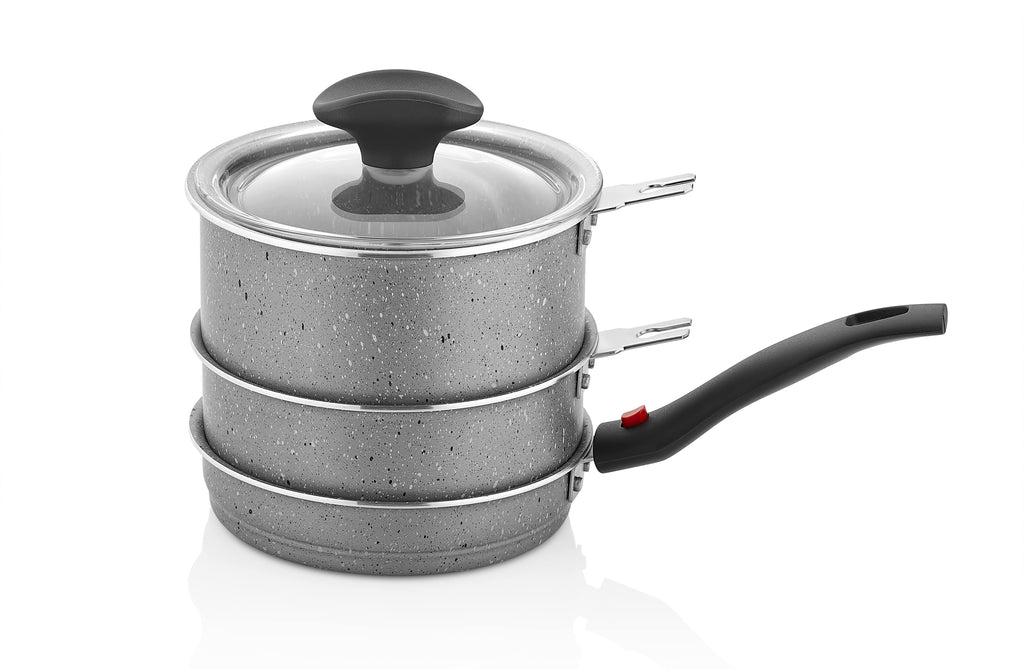 MEGASTONE™ Detachable Handle Cookware Set, Non-Stick