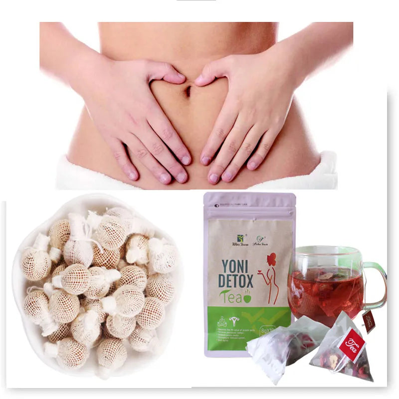 Yoni Detox Tea Clean Point Tampon Beauty And Health Pearls Vaginal Treatment  For Woman