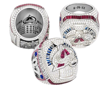 2022 Colorado Avalanche Championship Ring – HYPERINGS