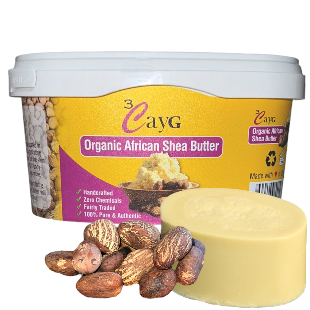 Raw Organic Shea Butter  Shea Butter Benefits – African Bronze Honey /  10000 Beekeepers