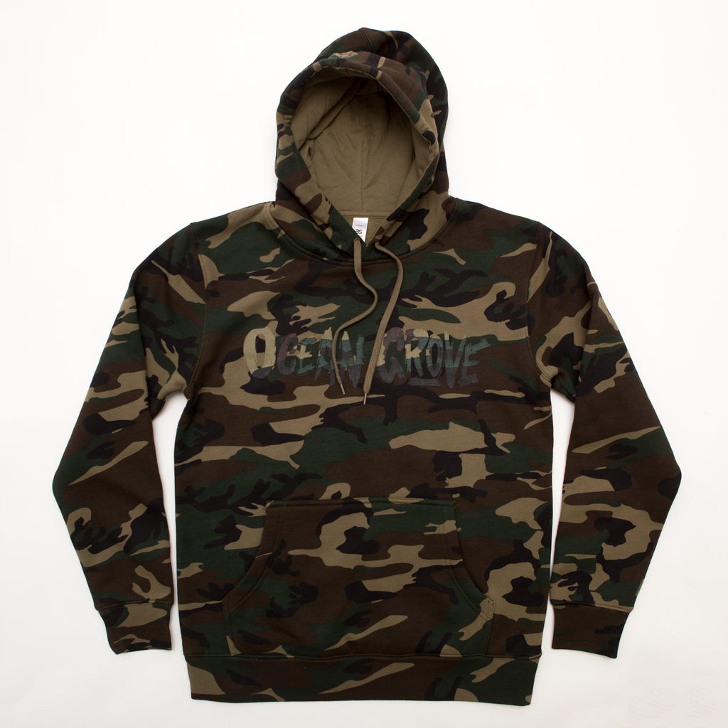 heavy camo hoodie