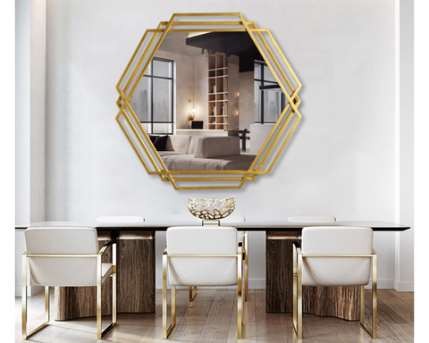 Miroir hexagonale