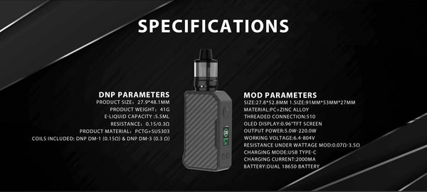 Комплект модификаций Dovpo MVP 220W DNP Pod