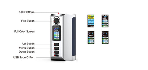 DOVPO RIVA 200W BOX MOD