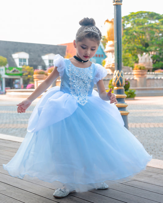 Royal Blue Princess Dress-Up Play Outfit