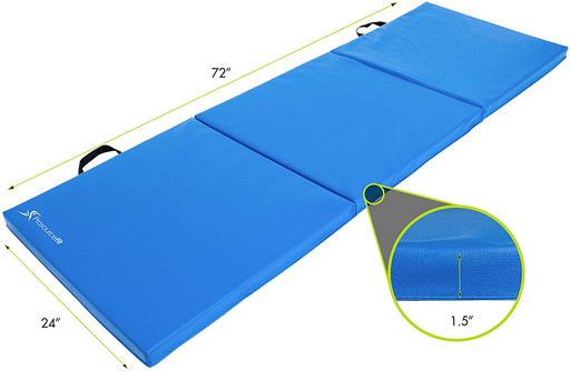 Fitness Maniac Folding Mat Thick Foam Fitness Exercise Gymnastics