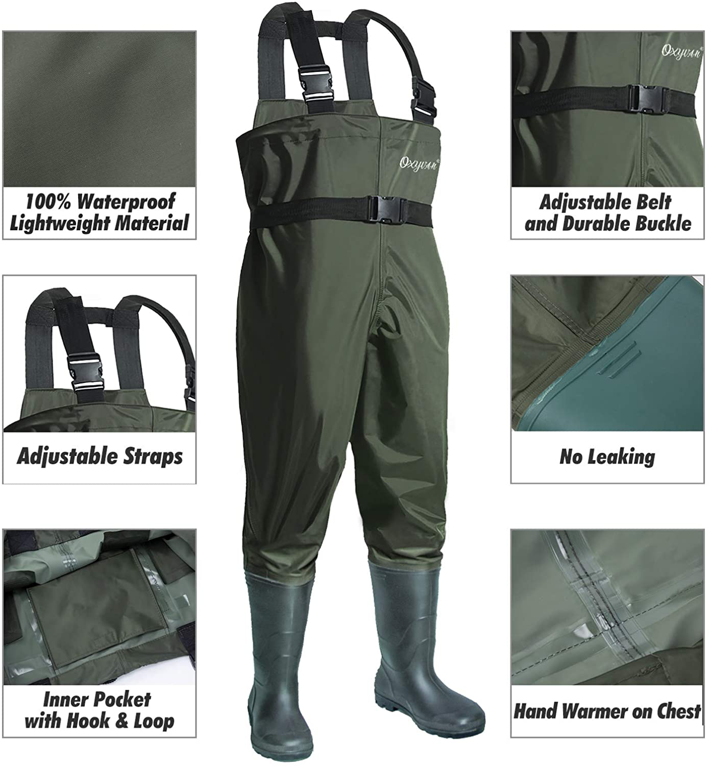 lightweight waders with boots