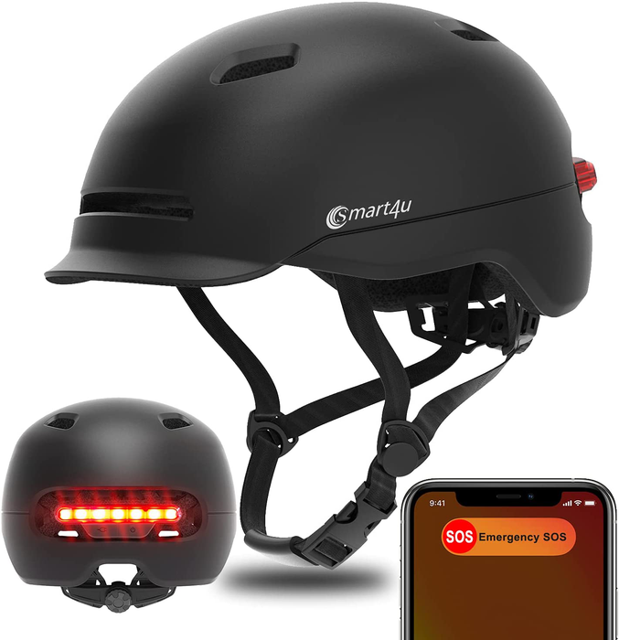 automatic bike helmet