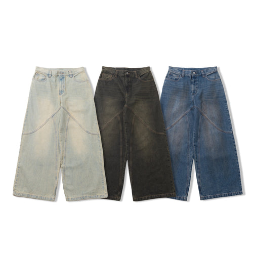 the inner peace denim baggy pants – YZ