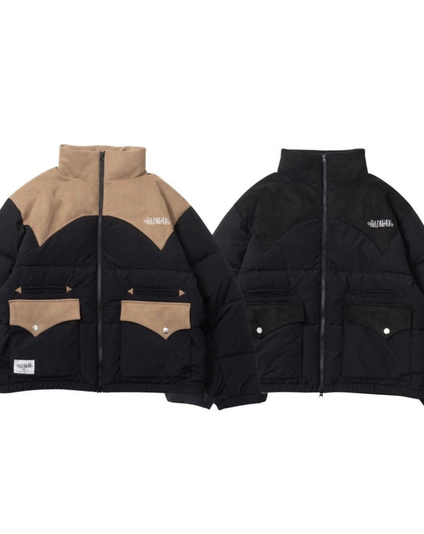 宜しくお願い致しますBAD WAY 　suede western down jacket