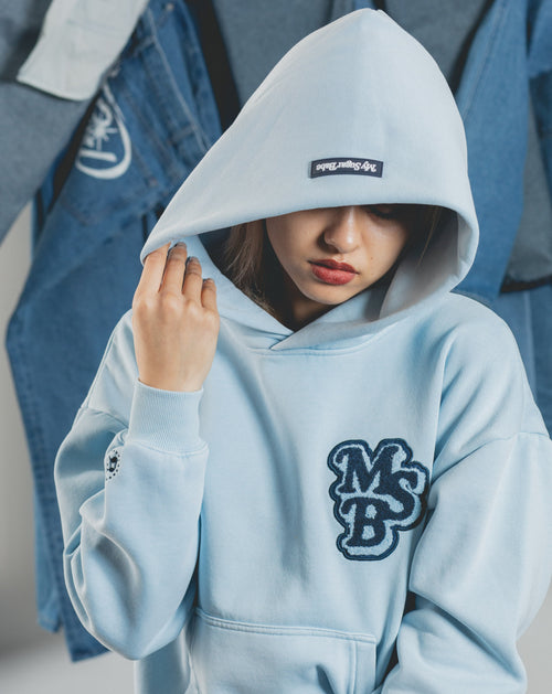 MSB logo embroidery hoodie spring color – YZ