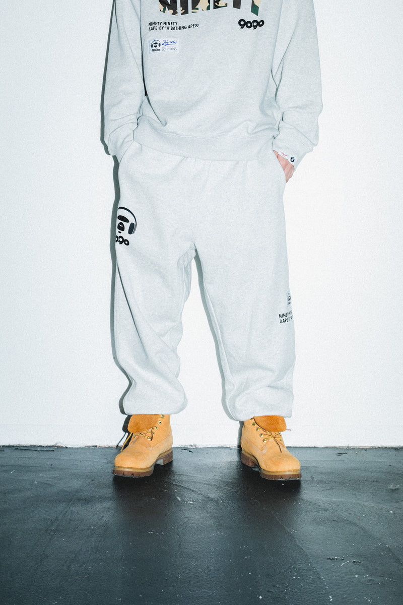 9090 × Aape SWEAT PANT